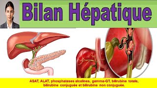 Interpréter un Bilan Hépatique ASAT ALAT phosphatases alcalines gammaGT bilirubine [upl. by Deehan887]