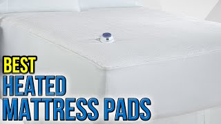 8 Best Heated Mattress Pads 2017 [upl. by Odnomra]