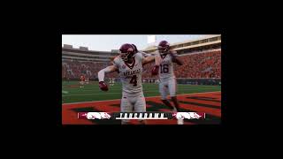 RAZORBACKS SHOCK COWBOYS EARLY footballshorts footballclips collegefootball25 touchdown [upl. by Waterman605]