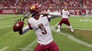 Arizona Cardinals vs Washington Commanders  NFL Week 4 2024 Full Game Highlights Madden 25 Sim [upl. by Iverson297]