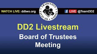 DD2 BOARD of TRUSTEES CALLED MEETING April 25 2022 600 PM [upl. by Bondon]