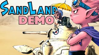 So I Tried Sand Land Demo Gameplay [upl. by Gonnella]