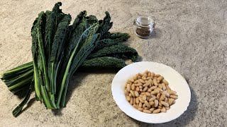 CAVOLO NERO CON FAGIOLI CANNELLINI [upl. by Mccowyn196]