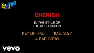 The Association  Cherish Karaoke [upl. by Paschasia]