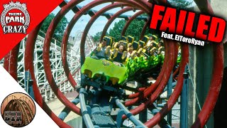 FAILED Roller Coasters Viper at Six Flags Great Adventure feat ElToroRyan [upl. by Gaul620]