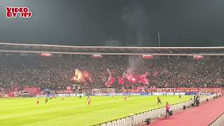 Red Star Belgrade  Manchester City 23  131223  Choreo amp Support [upl. by Clifford]