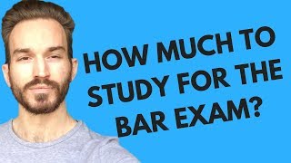 How much do I have to study to pass the bar exam [upl. by Adnwahs]