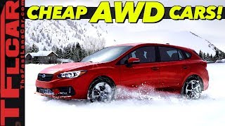 Budget AWD Traction  These Are The Top 10 Cheapest AllWheelDrive Cars You Can Buy [upl. by Assilim]