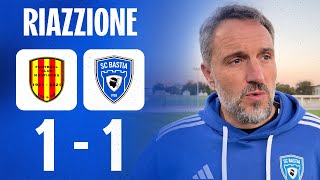 Amichevule  FC Martigues 11 SC Bastia  A riazzione di Benoît Tavenot [upl. by Oznole]