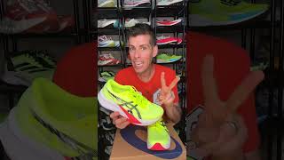 UNBOXING NEW RUNNING SHOES ASICS Magic Speed 4 shorts [upl. by Ytte]