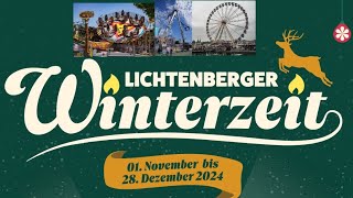 Berliner Winterzeit 2024 Beschickung aller Hauptattraktionen [upl. by Michella]