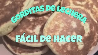 HICE GORDITAS DE LECHERA Y ASI ME QUEDARON 😋 receta gorditas lechera [upl. by Onilecram]