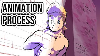 Mirio Togata  fan animation process [upl. by Sirrep]