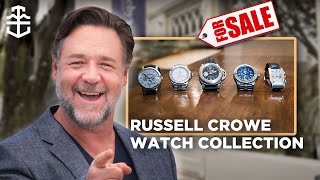 Russell Crowe tells the story of his watches before SELLING [upl. by Sirap430]