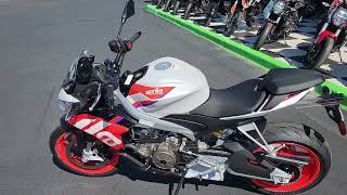 2024 Aprilia Tuono 660 Factory  Speed White [upl. by Roque]