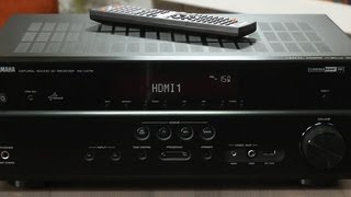 Yamaha RXV475 A lightly featured greatsounding receiver [upl. by Fesoy804]