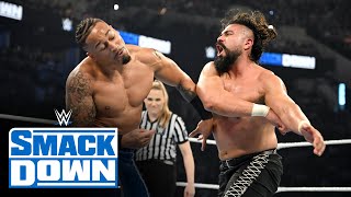 Andrade vs Carmelo Hayes SmackDown highlights July 19 2024 [upl. by Jeni]