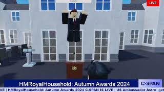 HMRoyalHousehold Autumn Awards 2024 [upl. by Klapp]