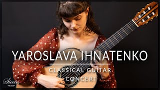 YAROSLAVA IHNATENKO  Classical Guitar Concert  Llobet Sor Tarrega  Siccas Guitars [upl. by Gnouhc]