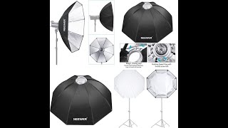 Umbrella Speedlite Softbox with Bowens Mount Speedring for Nikon Canon Sony Pentax Olympus [upl. by Ttennej73]