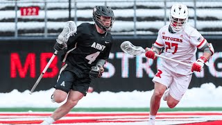 Army vs Rutgers Lacrosse Highlights  2024 College Lacrosse [upl. by Nenerb]