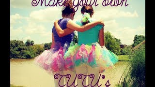 How to make SIMPLE NOSEW TUTUS For Adults and Children [upl. by Selinski]