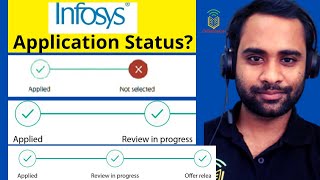 Infosys application status   Review in progress means selected   what is the status meaning [upl. by Ialda]