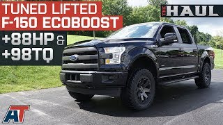 F150 Ecoboost Street Build  2017 F150 EcoBoost Gets Tuned and an ICON Lift Kit  The Haul [upl. by Annawak]