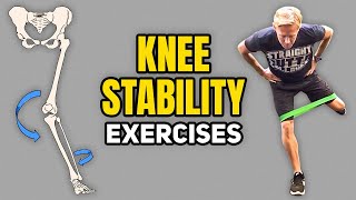 My Top 3 Knee Stability Exercises  Ligament and Meniscus Injuries [upl. by Atik]