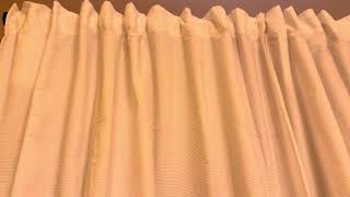 Sound absorbing curtains from IKEA The Gunnlaug [upl. by Chor]