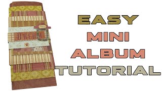 Easy Mini Album Tutorial [upl. by Reiner324]