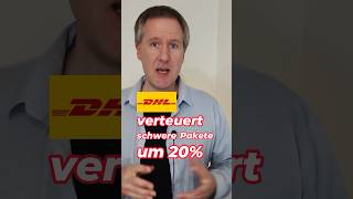 DHL verteuert schwere Pakete [upl. by Eiduj612]