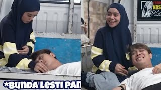 LESLAR SIANG INI PAPA BILLAR PRANK BUNDA LESTI PINGSAN [upl. by Ihsoyim391]