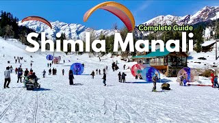 Shimla Manali Tour Complete Guide  Shimla Trip  Manali Trip  Shimla Manali Package [upl. by Donaugh]