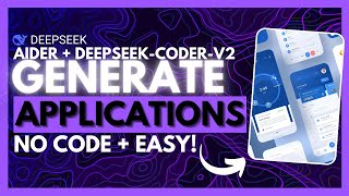 Aider  DeepSeekCoderV2 Develop a Fullstack App Without Writing ANY Code w Best Coding LLM [upl. by Ejroj731]