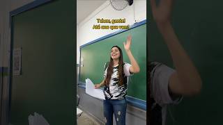 Mas não tem ano que vem 🥺😂 tchau terceirão 🩵 professora escola alunos ferias humor shorts [upl. by Assyram]