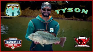 How to Catch Legendary Tyson on Lake Hartwell for Bassmaster Fishing 2022 [upl. by Aneeram]