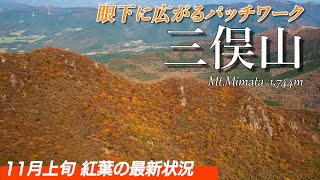 【三俣山】晩秋のくじゅう紅葉見納めて下山中にやらかした！！！ [upl. by Quinton]