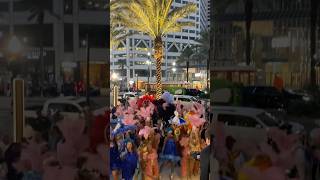 We Went to Caesars New Orleans Casino Grand Opening PARADE amp PARTY IT WAS WILD party fun saints [upl. by Justino507]