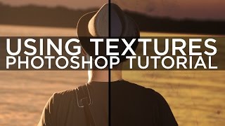 Using Textures  Photoshop CC2015 Tutorial [upl. by Auqined471]