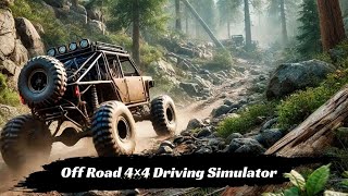 off road oad 4×4 driving simulator gameplay  high graphics gaming Videos 01 [upl. by Uahsoj]