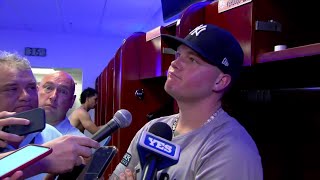 Alex Verdugo reflects on his fall in left field vs Baltimore [upl. by Jenne]