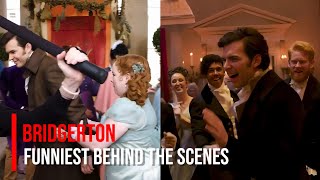 Bridgerton Season 3 Part 2 Funniest Behind The Scenes amp Bloopers [upl. by Josepha]