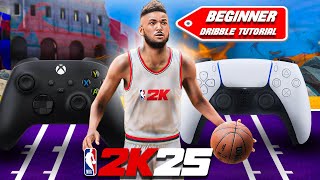 BEST DRIBBLE TUTORIAL in NBA 2K25😈learn to dribble instantly [upl. by Ylecic]