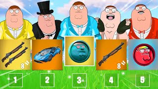 The RANDOM PETER GRIFFIN Challenge in Fortnite [upl. by Raphael578]