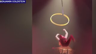 Cirque du Soleil acrobat hospitalized after fall during Portland performance [upl. by Druce]