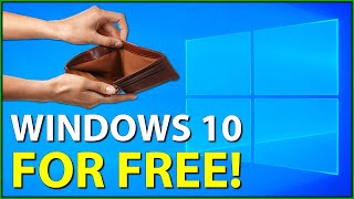 How to download and install Windows 10 FOR FREE 2021 [upl. by Anahsar529]