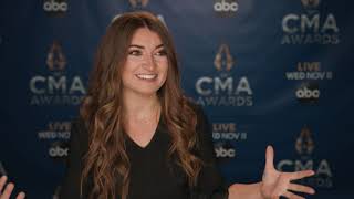 Tenille Townes Interview at 2020 CMA Awards [upl. by Yram251]