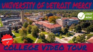 University of Detroit Mercy  College Campus Video Tour [upl. by Oludoet]