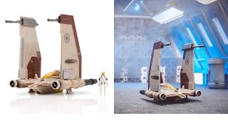 New Star Wars Micro Squadron Galaxy V19 Torrent clone wars spacecraft revealed Jazwares [upl. by Assirim]